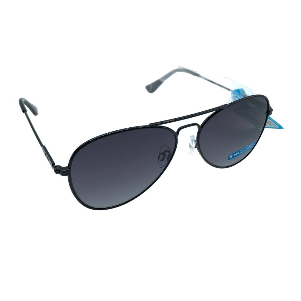 Dot Dash Mens Sunglasses Aerogizmo Aviator Brow Bar Frame Black OS